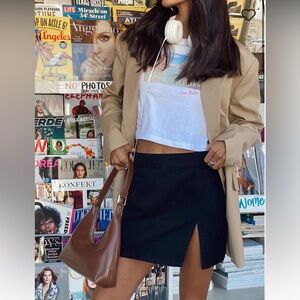 Lioness Princess Polly Mini Skirt Black XS NWT